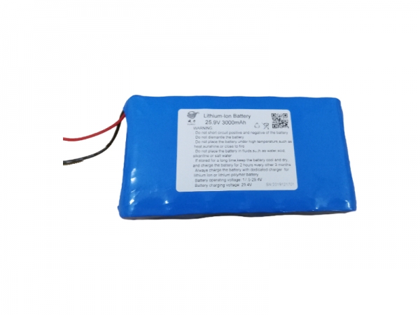 25.9V 3000mAh 18650 圆柱锂电池