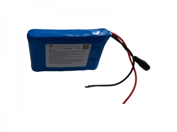 11.1V 6000mAh 18650圆柱锂电池