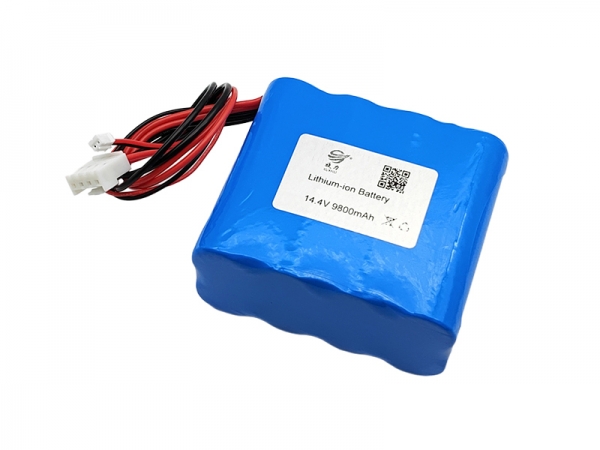 14.4V 9800mAh 21700通信锂电池