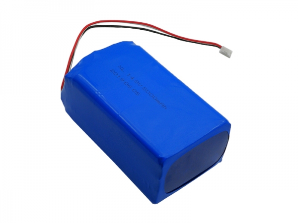 14.8V 5000mAh 18650 圆柱锂电池-3pin