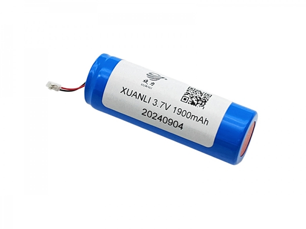 3.7V 1900mAh 18500 圆柱锂电池 | 18500锂电池  