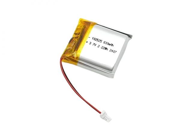3.7V聚合物锂电池 | 102525 600mAh 3.7V