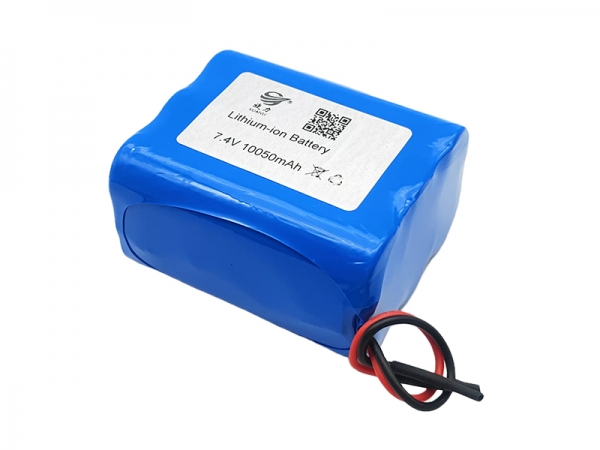 7.4V 10050mAh 18650 圆柱锂电池
