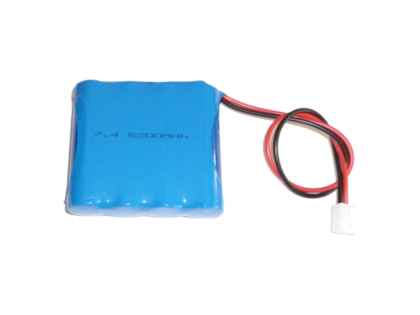 7.4V 5200mAh 18650圆柱锂电池