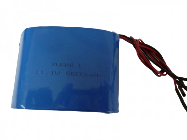 11.1V 6600mAh 18650 圆柱锂电池| 3S3P锂电池